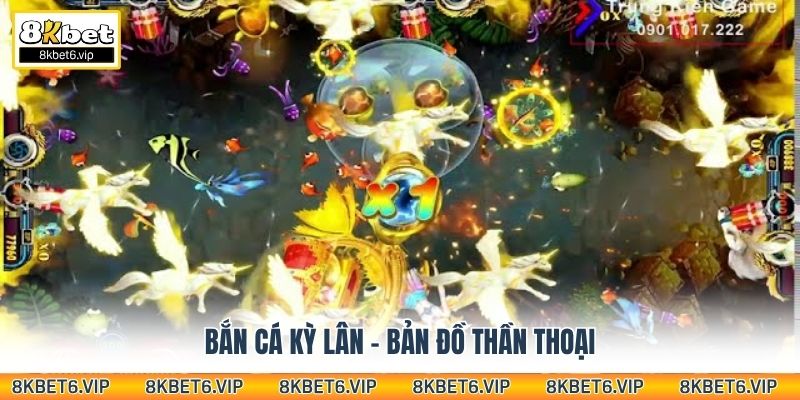 Bắn Cá Kỳ Lân – Bản đồ thần thoại