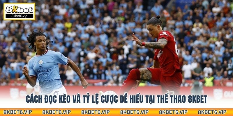 Cách đọc kèo và tỷ lệ cược dễ hiểu tại thể thao 8Kbet