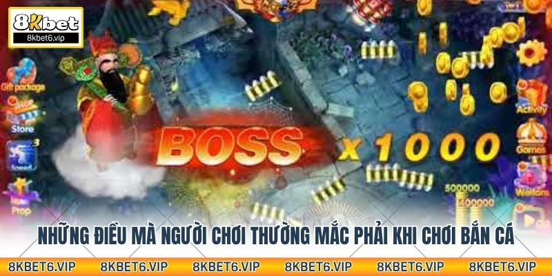 Những điều mà người chơi thường mắc phải khi chơi bắn cá