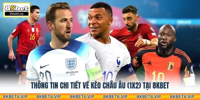 Thông tin chi tiết về kèo châu Âu (1X2) tại 8Kbet